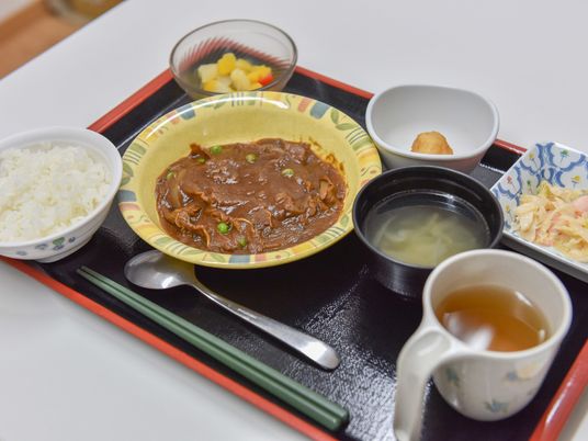 和風の食事セット