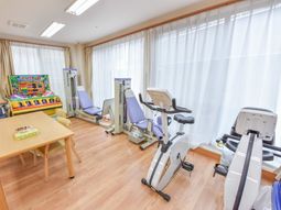 明るいトレーニングルーム