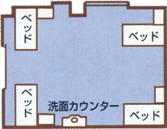 間取り図の居室