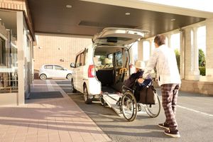 車椅子の様子