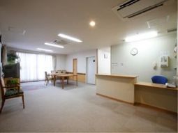 明るいエントランス