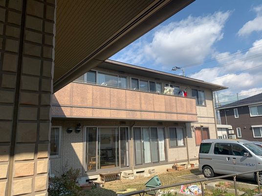 庭の外観