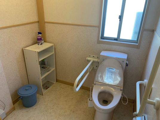 明るいトイレ空間