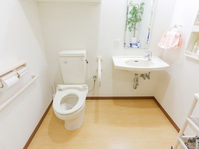バリアフリーなトイレ空間