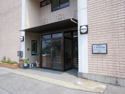 明るいエントランス