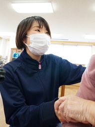 スタッフと利用者の対話