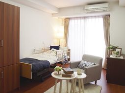 温かい雰囲気の居室