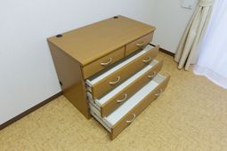 整理ダンスの居室