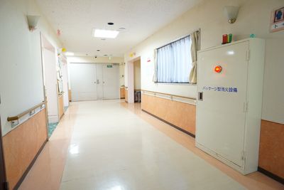 清潔感のある廊下