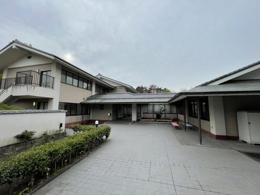 緑豊かなエントランス