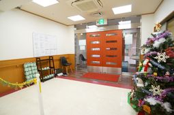 エントランスのデコレーション