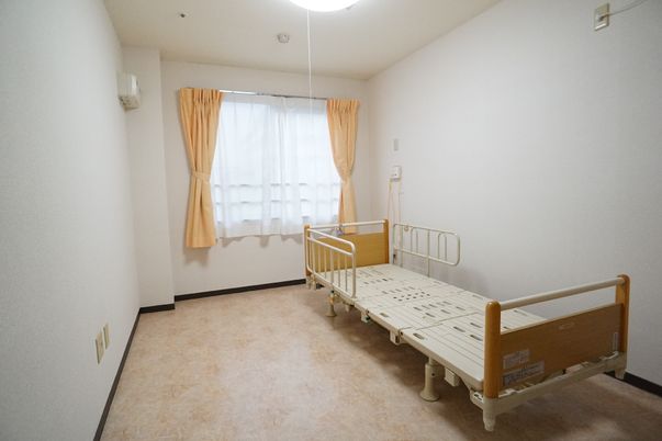 シンプルな居室内部