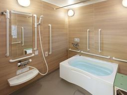 快適設計の浴室