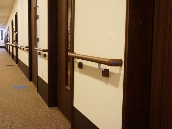 清潔感のある廊下