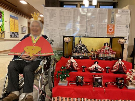 雛祭り展示スペース