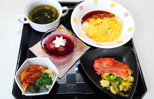 美味しい食事の提供