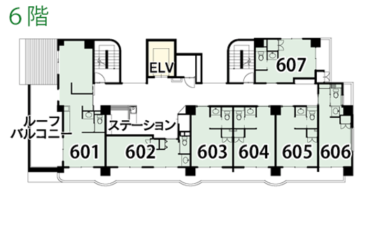居室の間取り図