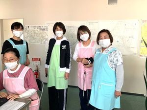 スタッフ集合の休憩室  
