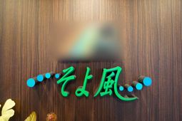スタイリッシュな壁のロゴ