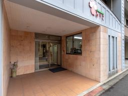 清潔感のある入り口エリア