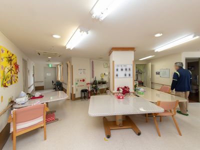 共有エリアの室内シーン