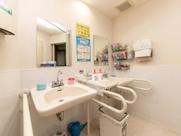 整備された清潔な洗面台