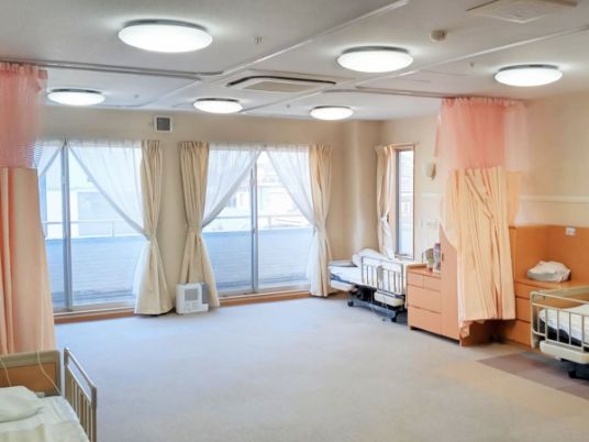 自然光が入る居室