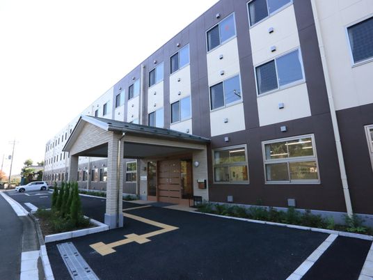 清潔な外観の建物