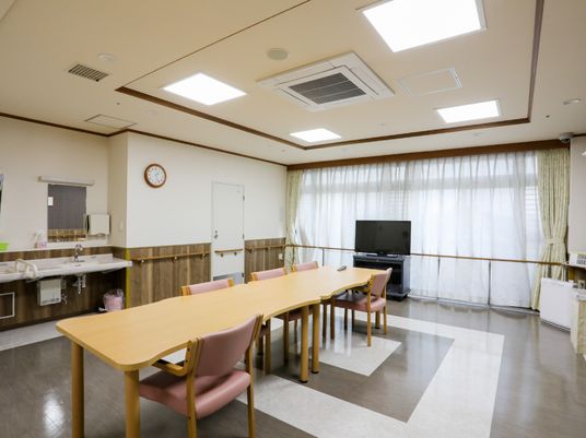 共有スペースの室内