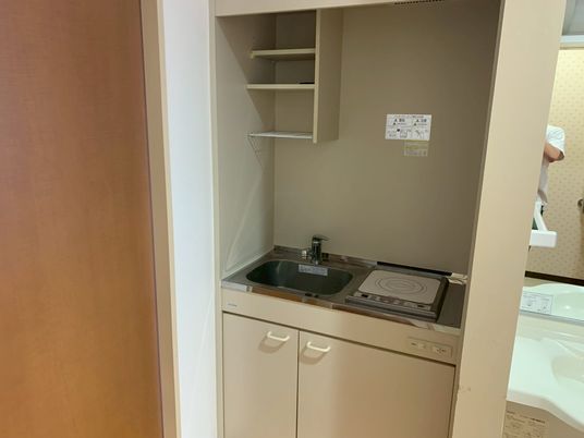 コンパクトなキッチン