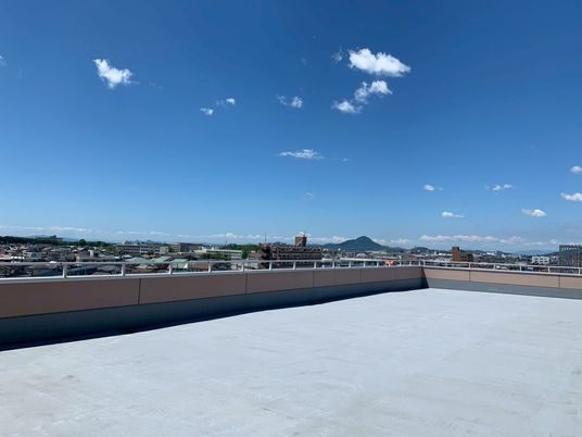 眺望の良い屋上