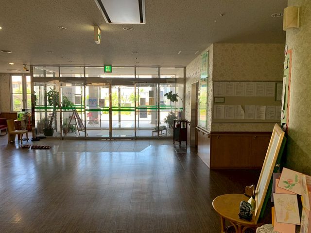 広々とした入口
