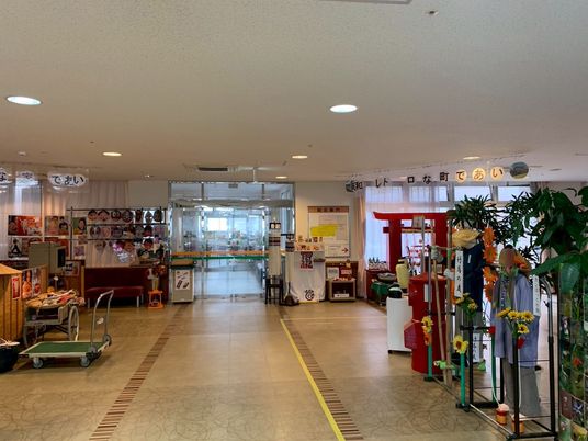 工夫が凝らされた廊下