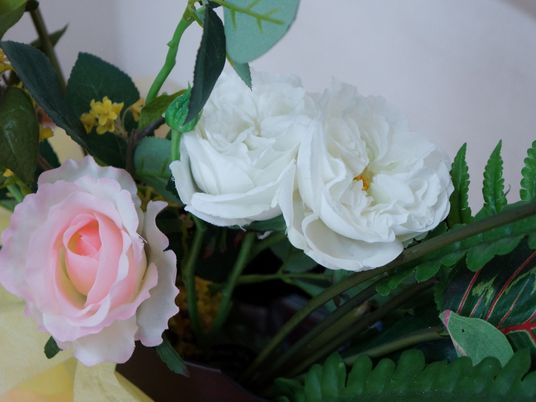  造花のアレンジメント  