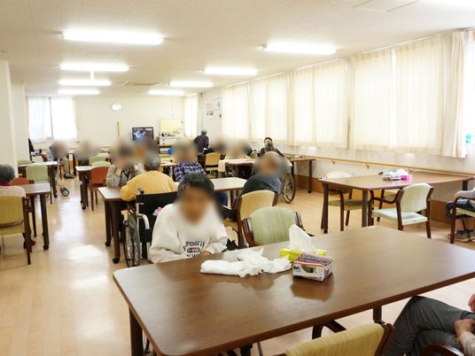  共有リビングの様子 