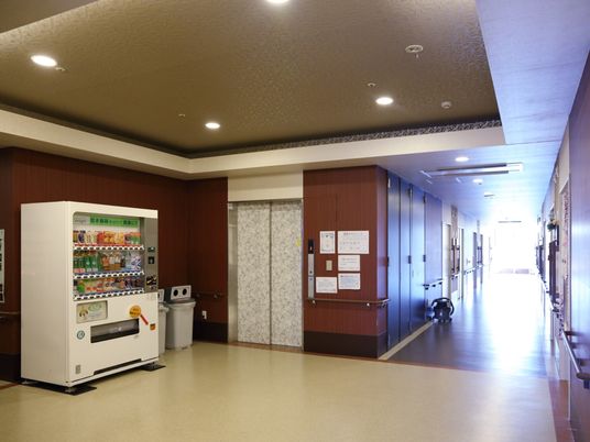 清潔感ある廊下の様子