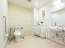 清潔感のあるトイレ空間