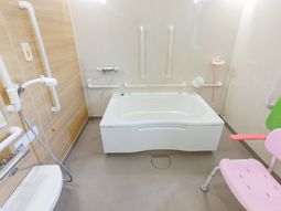 安全な浴室設備