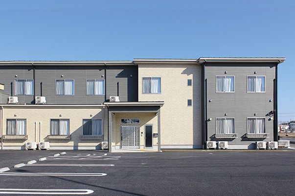 清潔感ある建物の外観