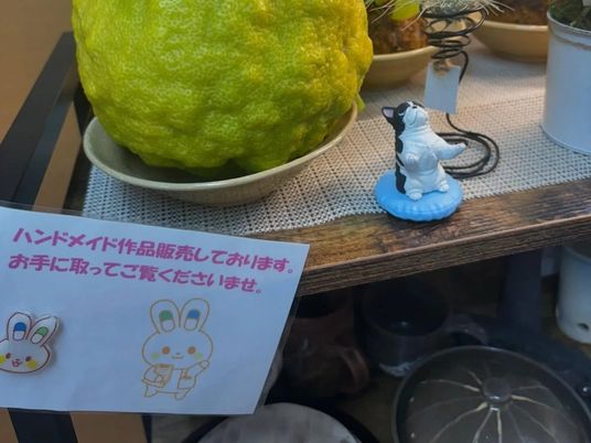 手作り作品の飾り棚