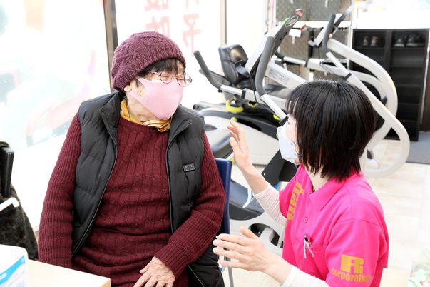 機能訓練の様子