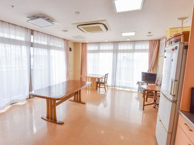 共有エリアの昼間の様子