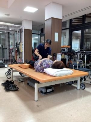 利用者を支援する訓練室