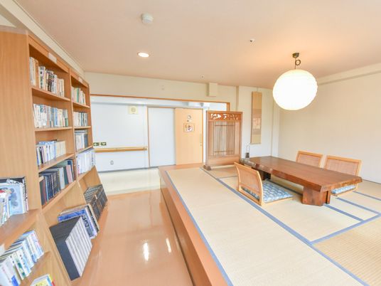 和風の落ち着いた居室
