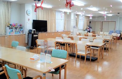 開放的な共用スペース