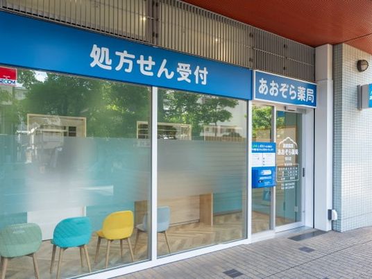 薬局の受付外観  