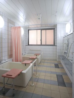 清潔な浴室の設備