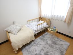 快適なシングルベッド