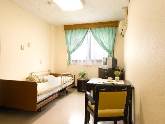 清潔な個室の居室