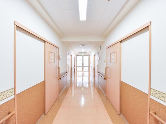清潔な廊下の風景